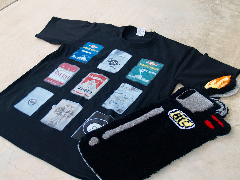 Lighter tee + Tufted rug bundle